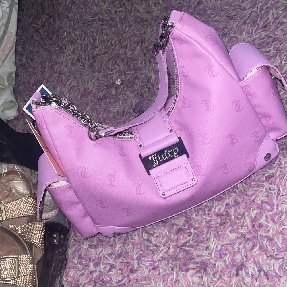 Juicy Couture Lavender Shoulder Bag - Picture 2 of 4